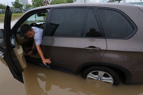 Hình ảnh Chăm sóc ôtô mùa mưa bão số 3