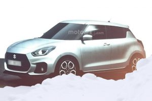 Hình ảnh được cho là của Suzuki Swift Sport...