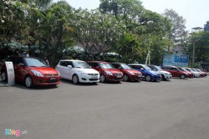 Suzuki Swift được nhiều người sử dụng bởi mức giá thấp.