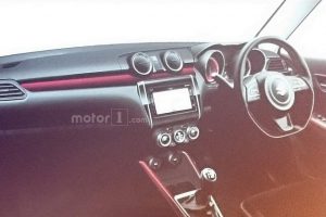 Nội thất của Suzuki Swift Sport 2017...