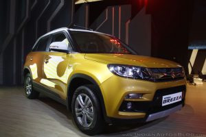 Trong triển lãm Auto Expo 2016, liên doanh Maruti Suzuki đã mang mẫu xe giá rẻ Vitara Brezza hoàn toàn mới đến để trưng bày và giới thiệu với người tiêu dùng Ấn Độ. Đến nay, Suzuki Vitara Brezza mới chính thức được tung ra thị trường Ấn Độ.